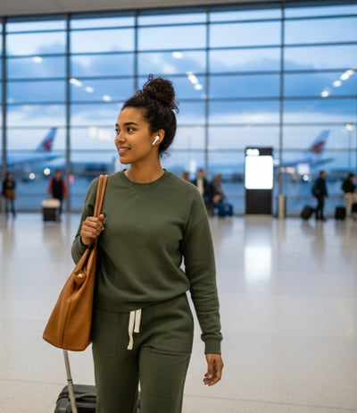 workshop dark olive training suit