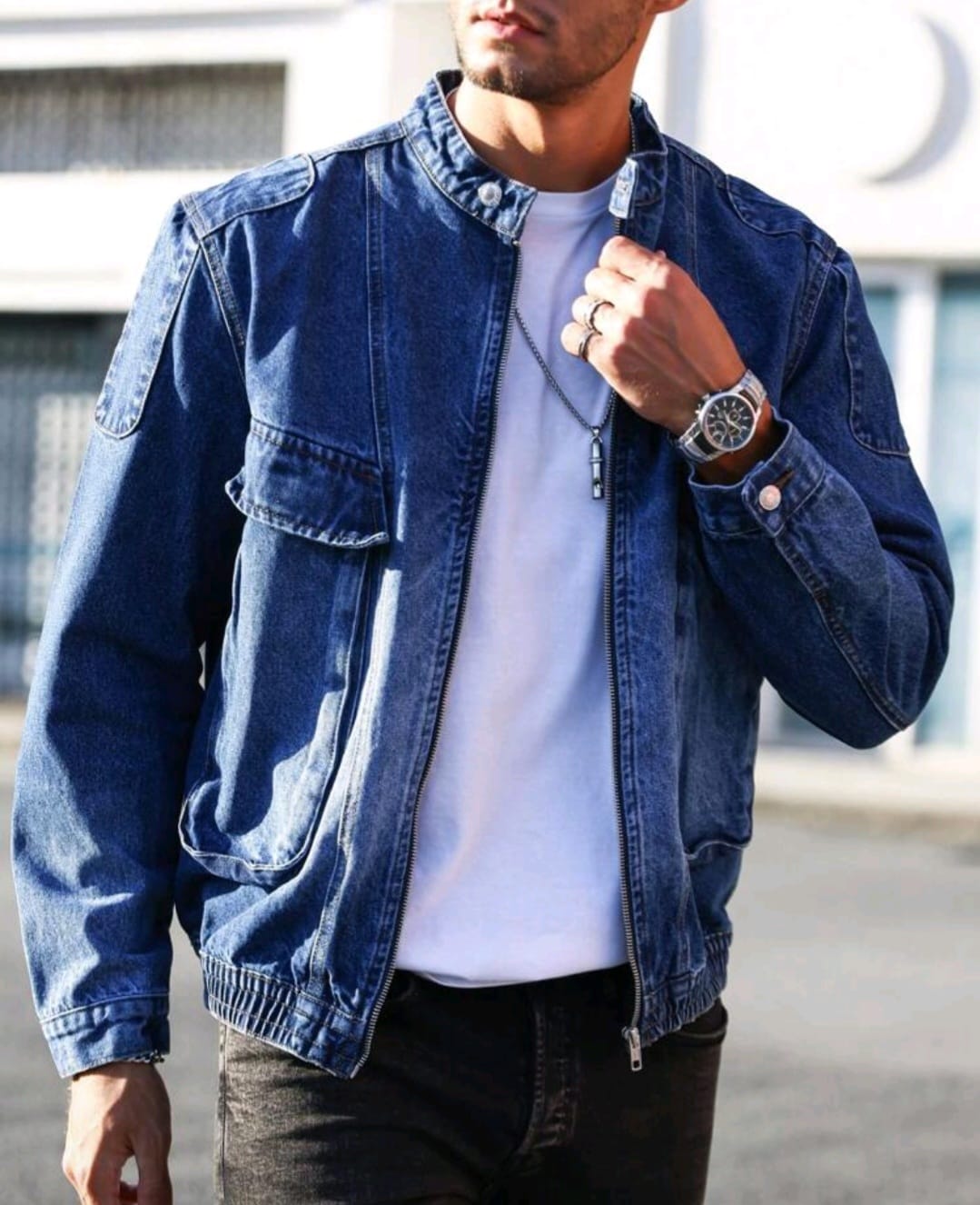 manfinity denim jacket