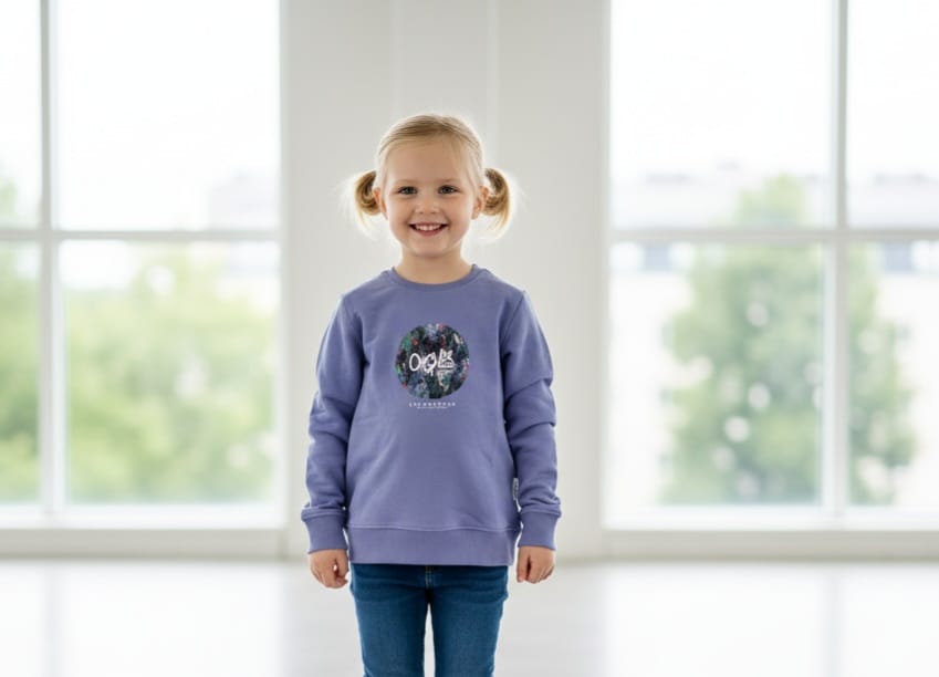 j&j sweatshirt purple