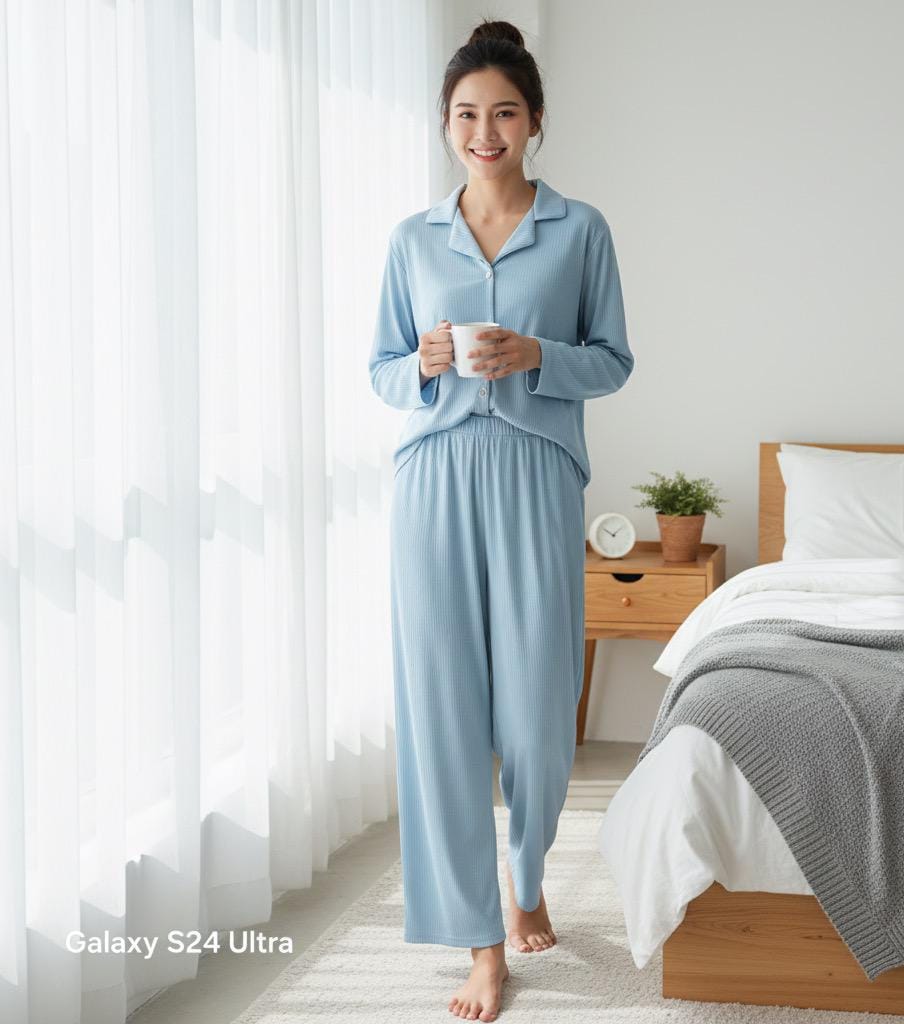 wonderly sky blue pajama