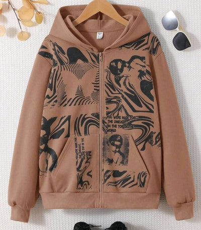 SHEIN HOODIE ZIPPER /K90