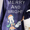 micky mouse merry and bright sleep shirt