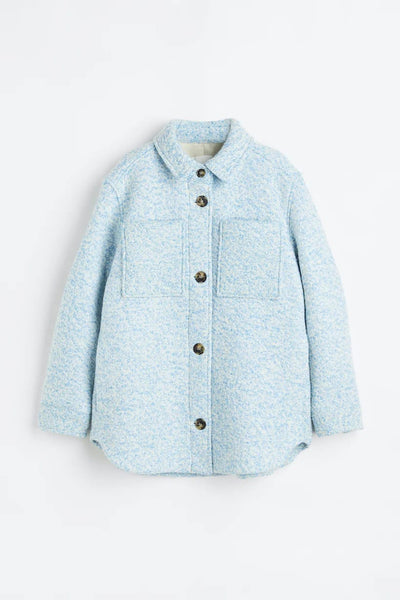 H&M sky blue COAT