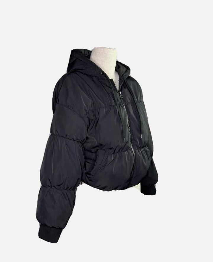 H&M PUFFER black jacket