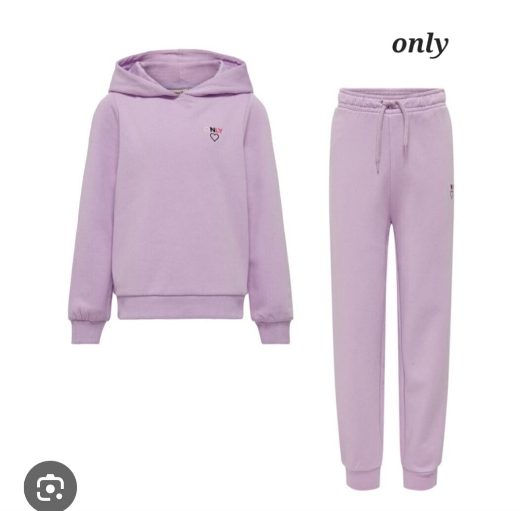 only pajama hoodie pink