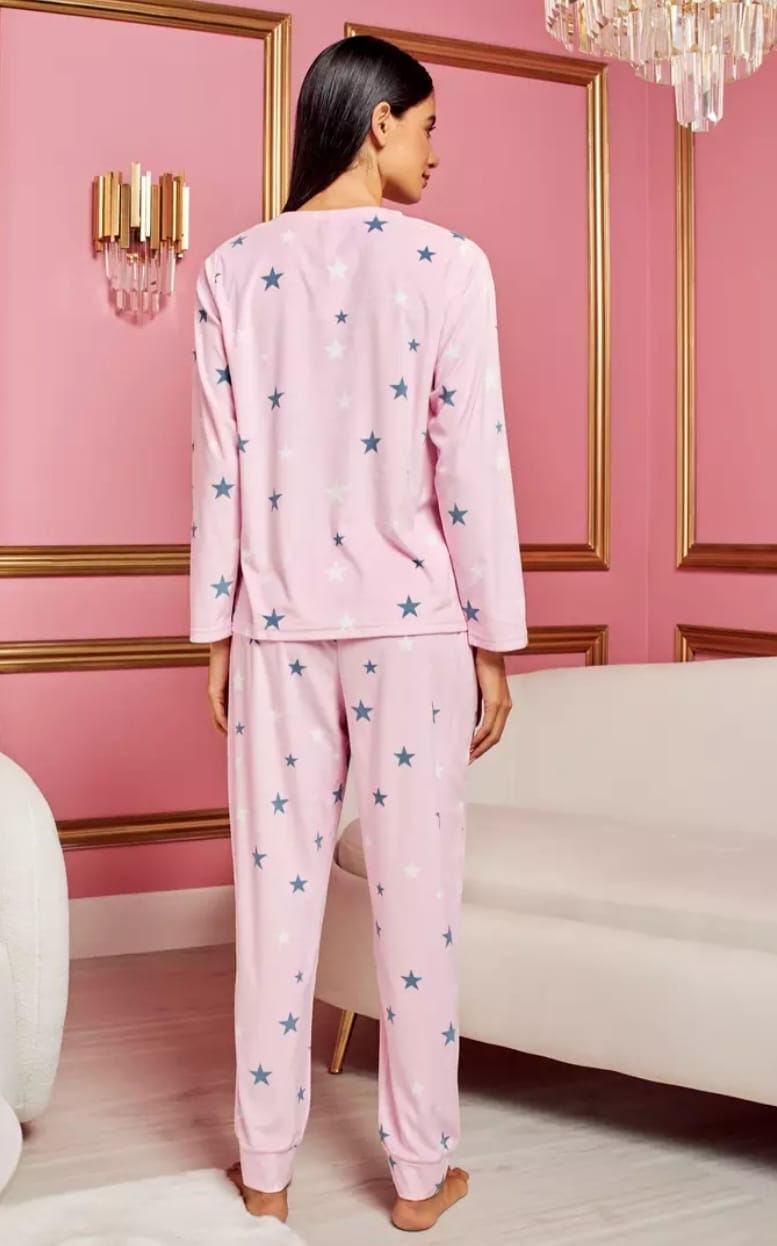 max star pink pajama