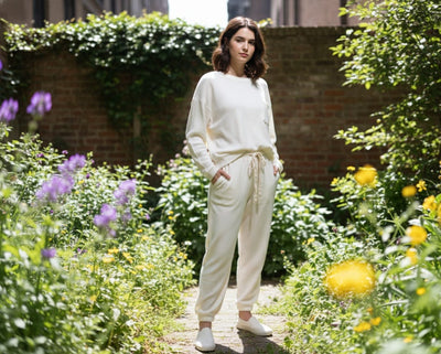 plantgold  off white pajama