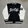 H&M baseball black and white jacket