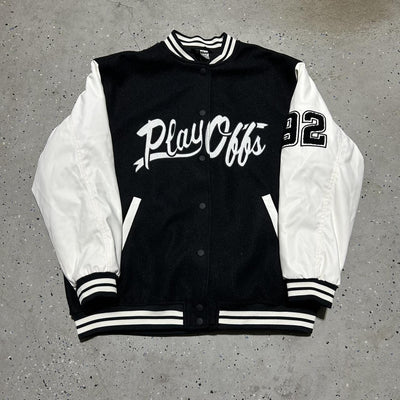 H&M baseball black and white jacket