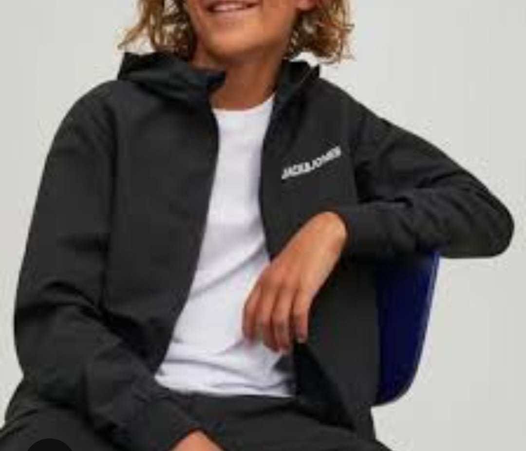 j&j sweatshirt water proof black