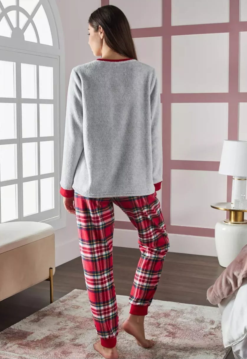bear red Christmas pajama