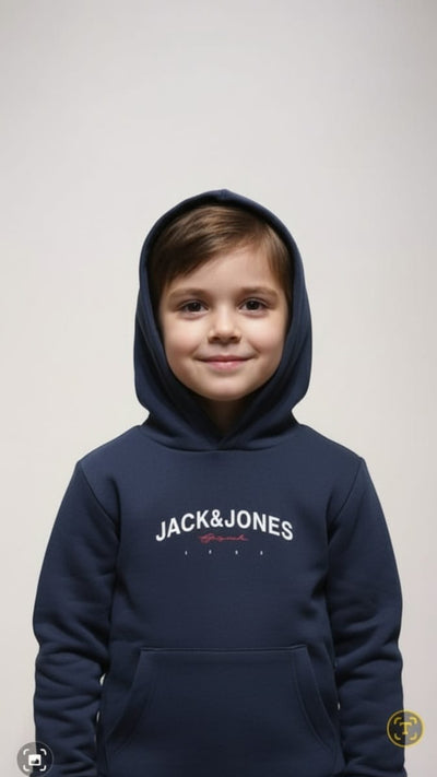 j&j hoodie navy