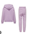 only pajama hoodie pink