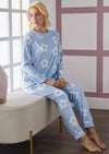 MAX sky blue flower  pajama