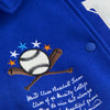 H&M baseball blue jacket