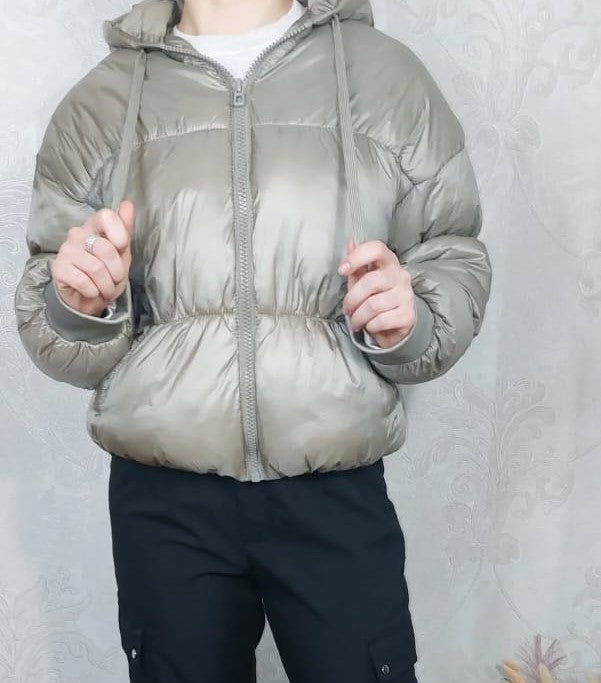 H&M PUFF GREY JACKET