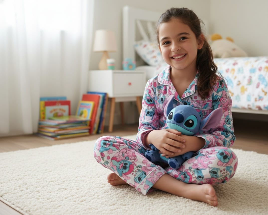 Disney stitch pink pajama