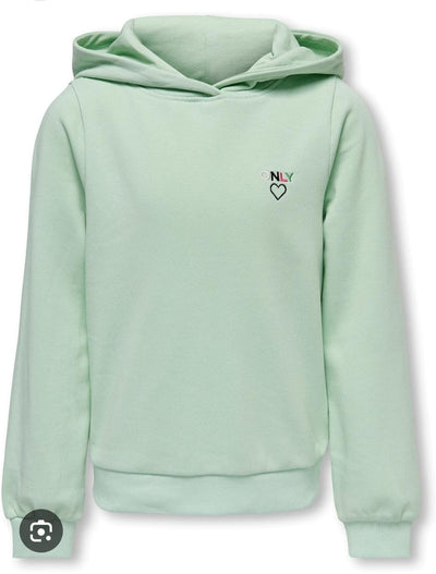 only hoodie mint green