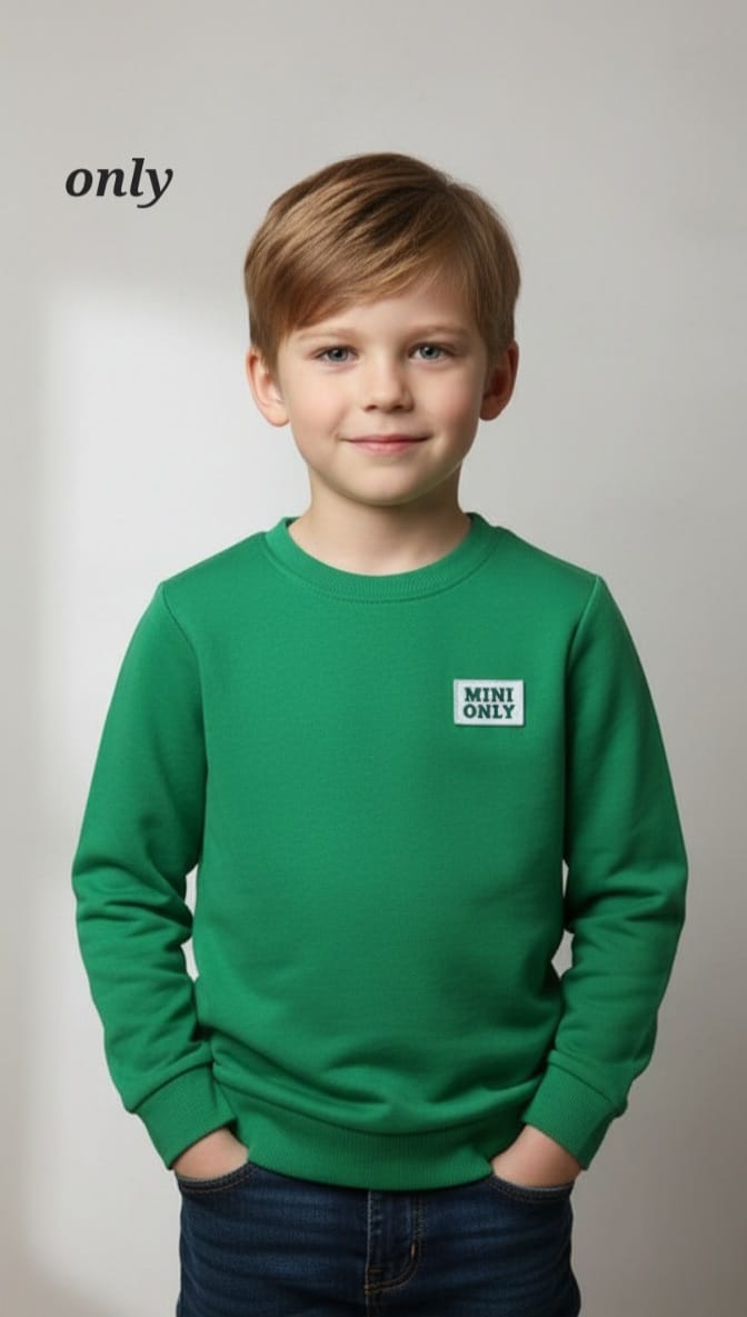 only sweatshirt green