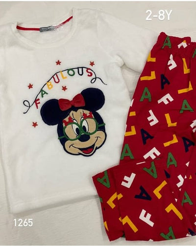 max mickey pajama