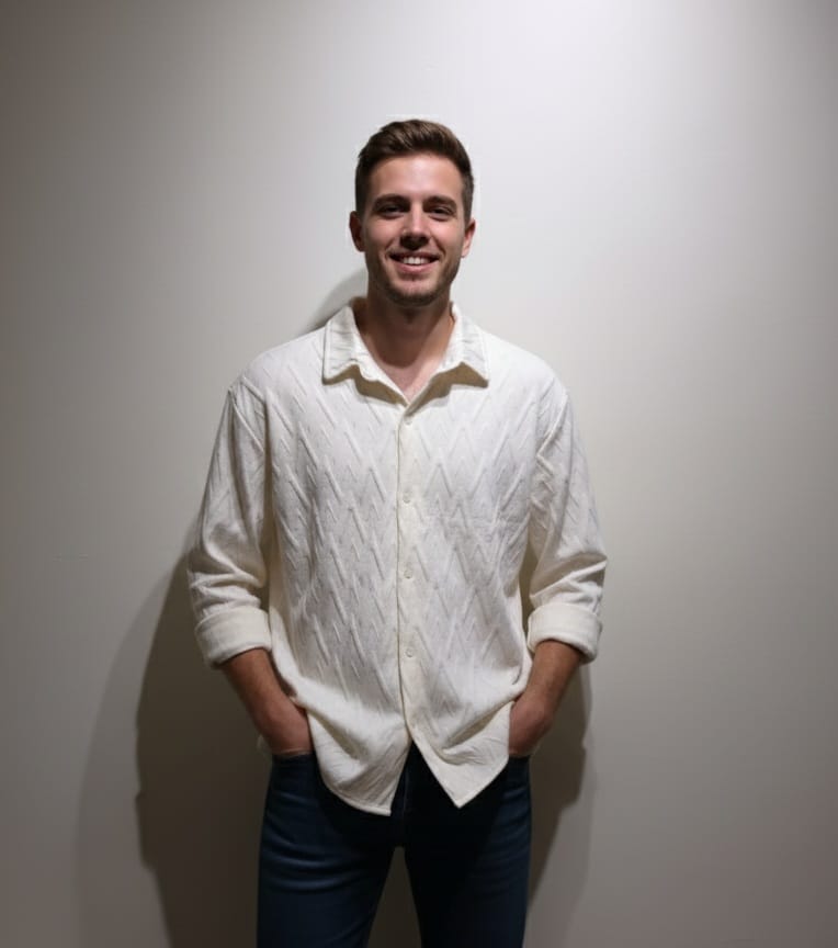 manfinity off white shirt