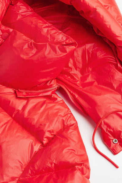 H&m puff orange  jackets