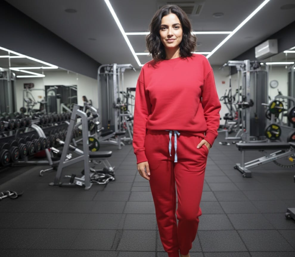 WORKSHOP  RED  TRAINING SUIT