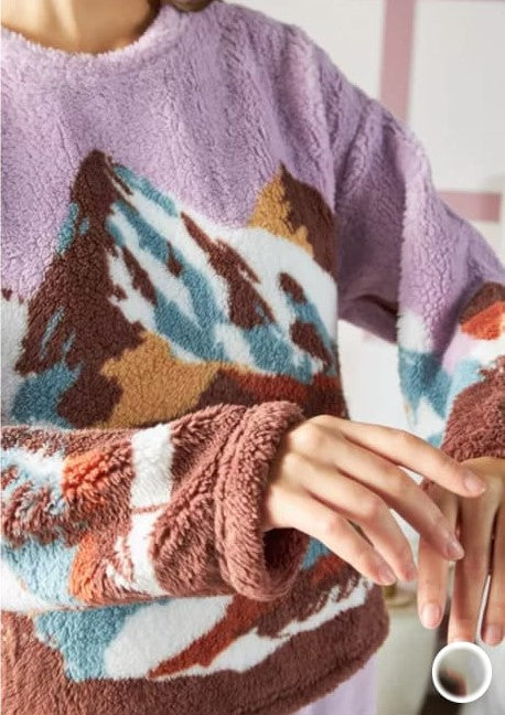 MAX PURPLE pajama mountain