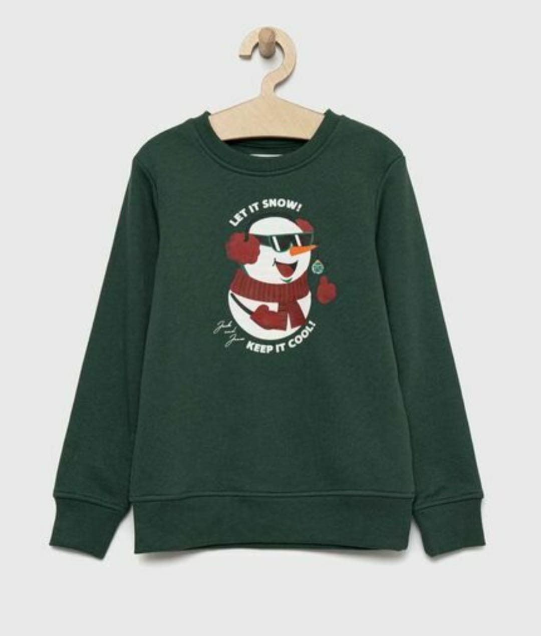 j&j sweatshirt green