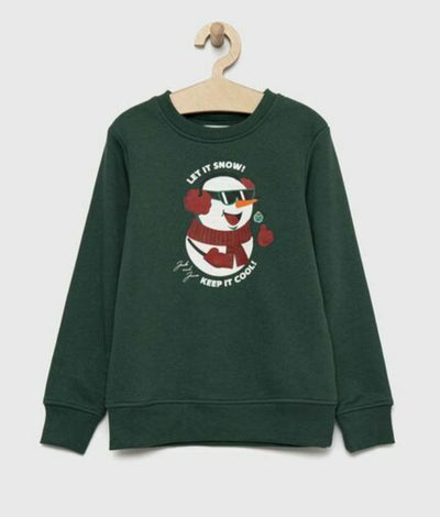 j&j sweatshirt green