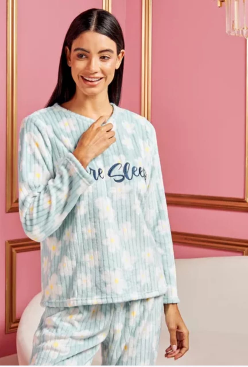 max more sleep flower pajama