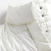 H&M puff white jacket