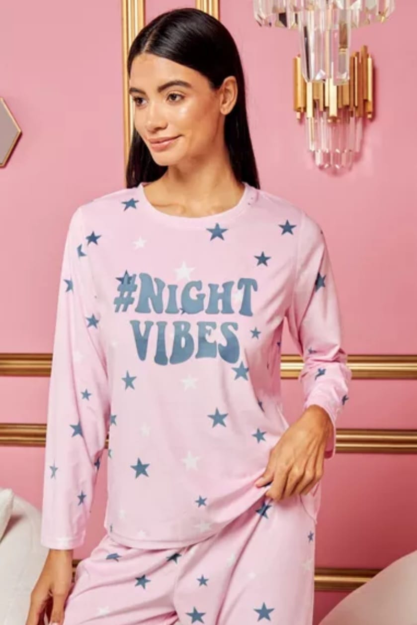 max star pink pajama