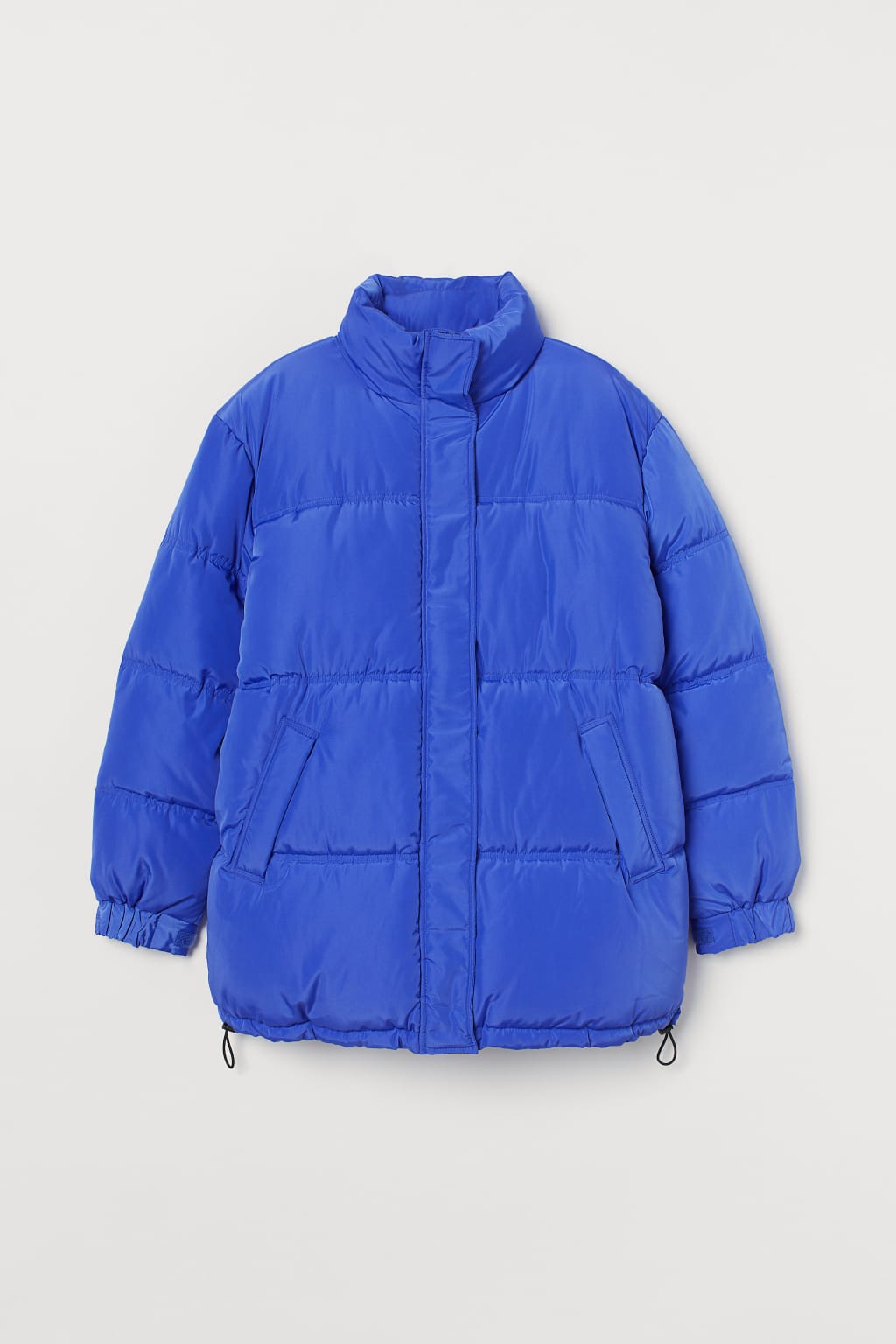 H&M puff blue jacket