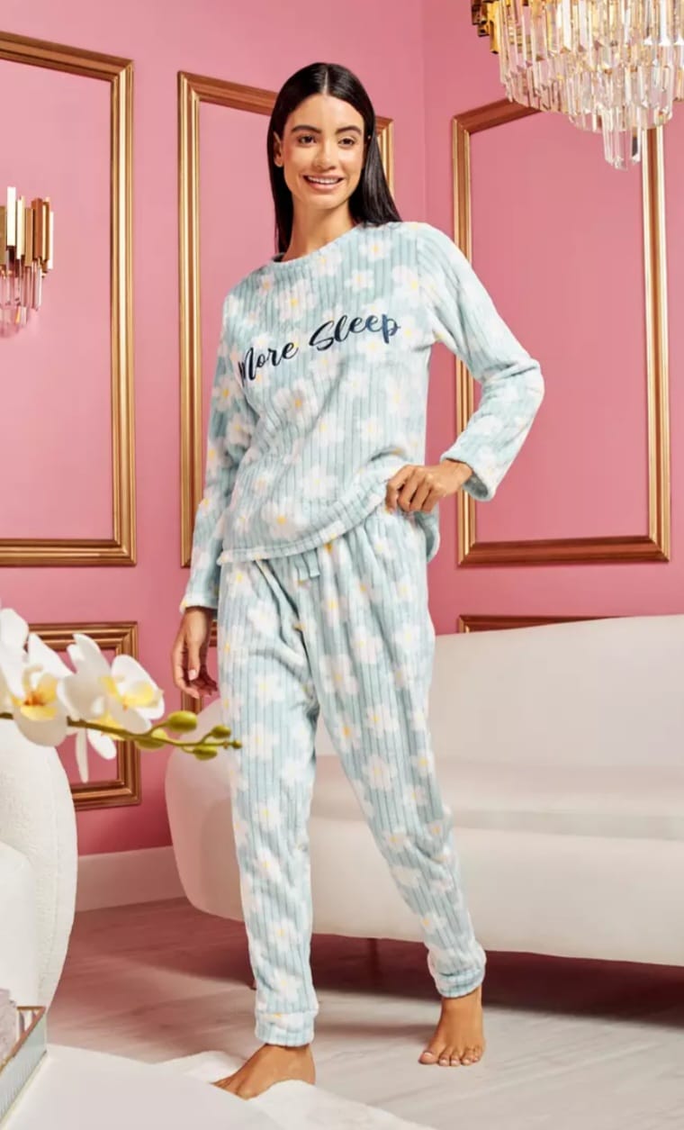 max more sleep flower pajama