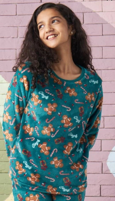 max green jinjer bred printed pajama