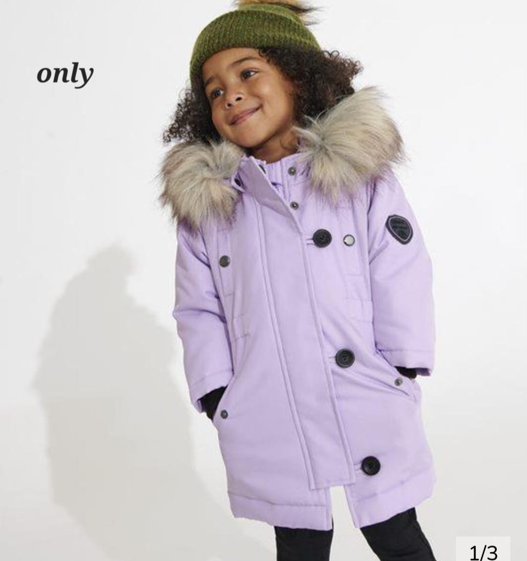 only purple coat