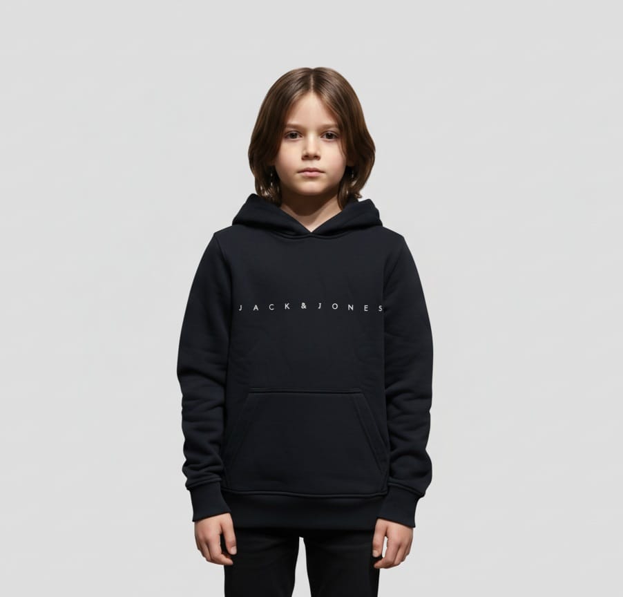 j&j black hoodie